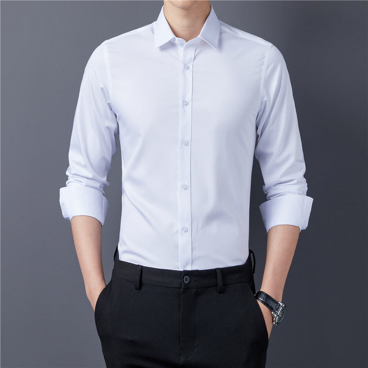 Herren Elegantes Langarmhemd Aliams