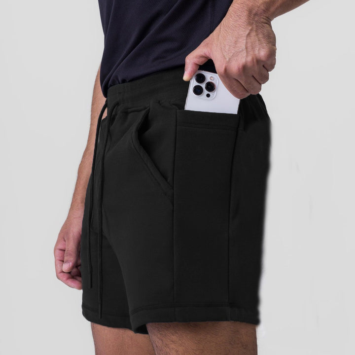 Herren Bequeme Shorts mit seitlichen Taschen und verstellbarem Bund Aliams