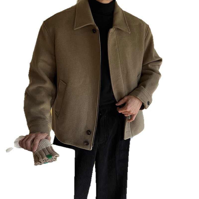 Herren stylische Casual-Jacke mit praktischem Schnitt und Taschen Aliams