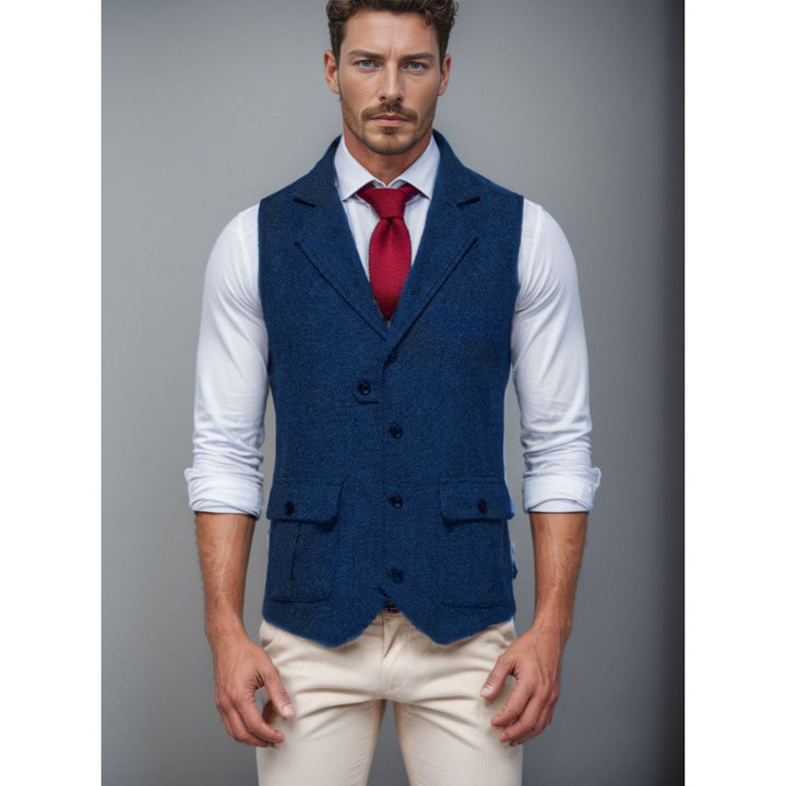 Herren stilvolle Wollweste Aliams