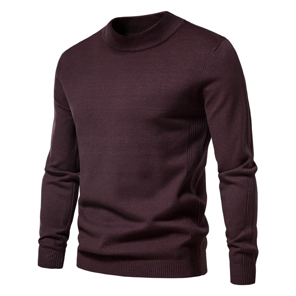 Herren Eleganter Rollkragenpullover aus hochwertiger Wolle Aliams