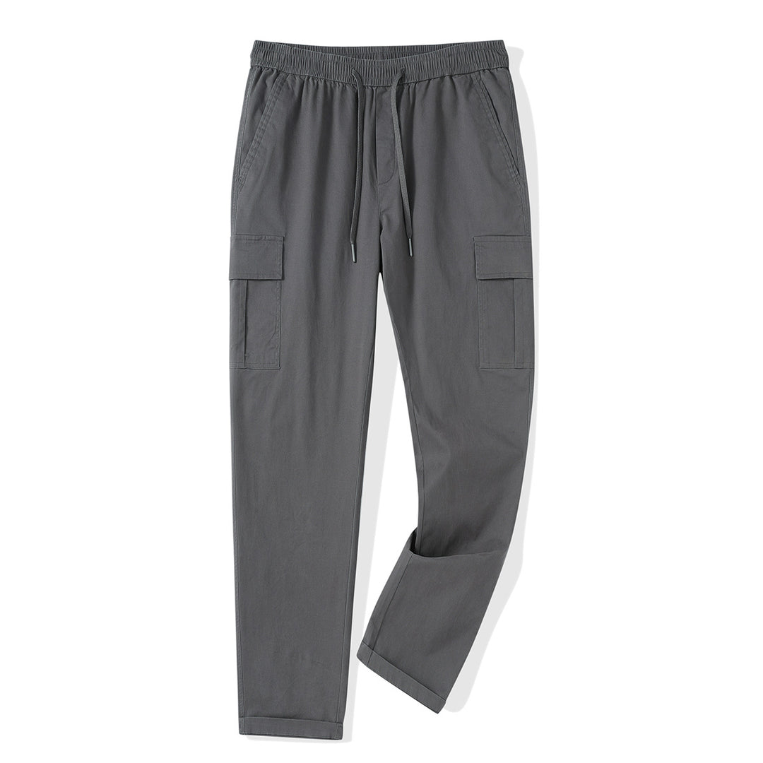 Herren Cargo-Hose mit elastischem Bund und praktischen Taschen Aliams