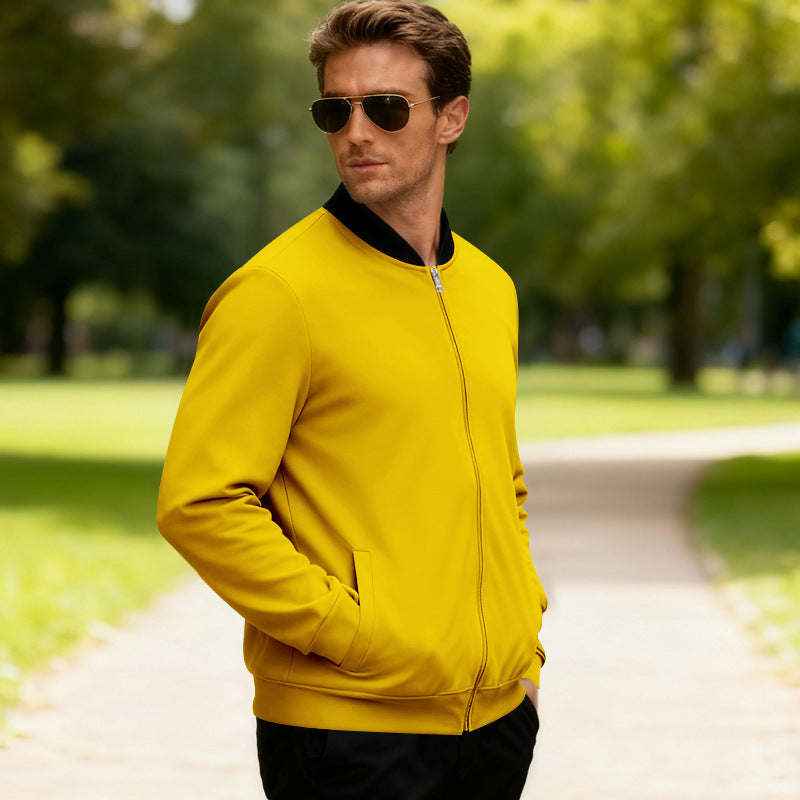 Herren Sportliche Bomberjacke Aliams