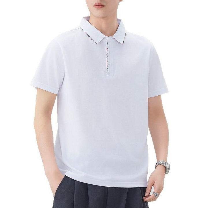 Herren Poloshirt mit modischem Kragen-Design Aliams