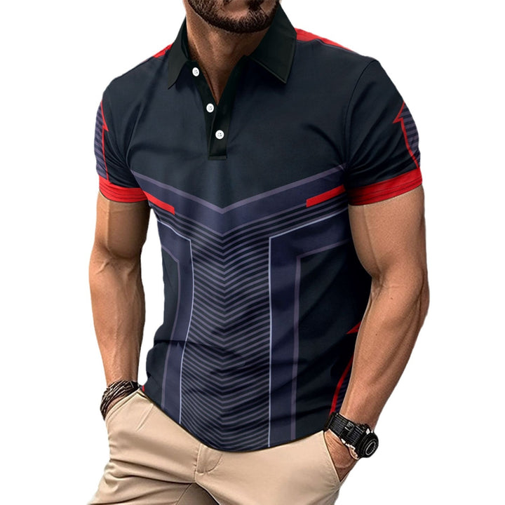 Herren Sportliches Poloshirt Aliams