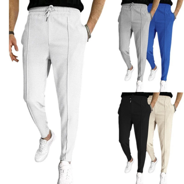 Herren elegante Freizeithose mit modernem Schnitt Aliams