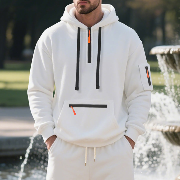 Herren Urbaner Multifunktions Kapuzenpullover Aliams