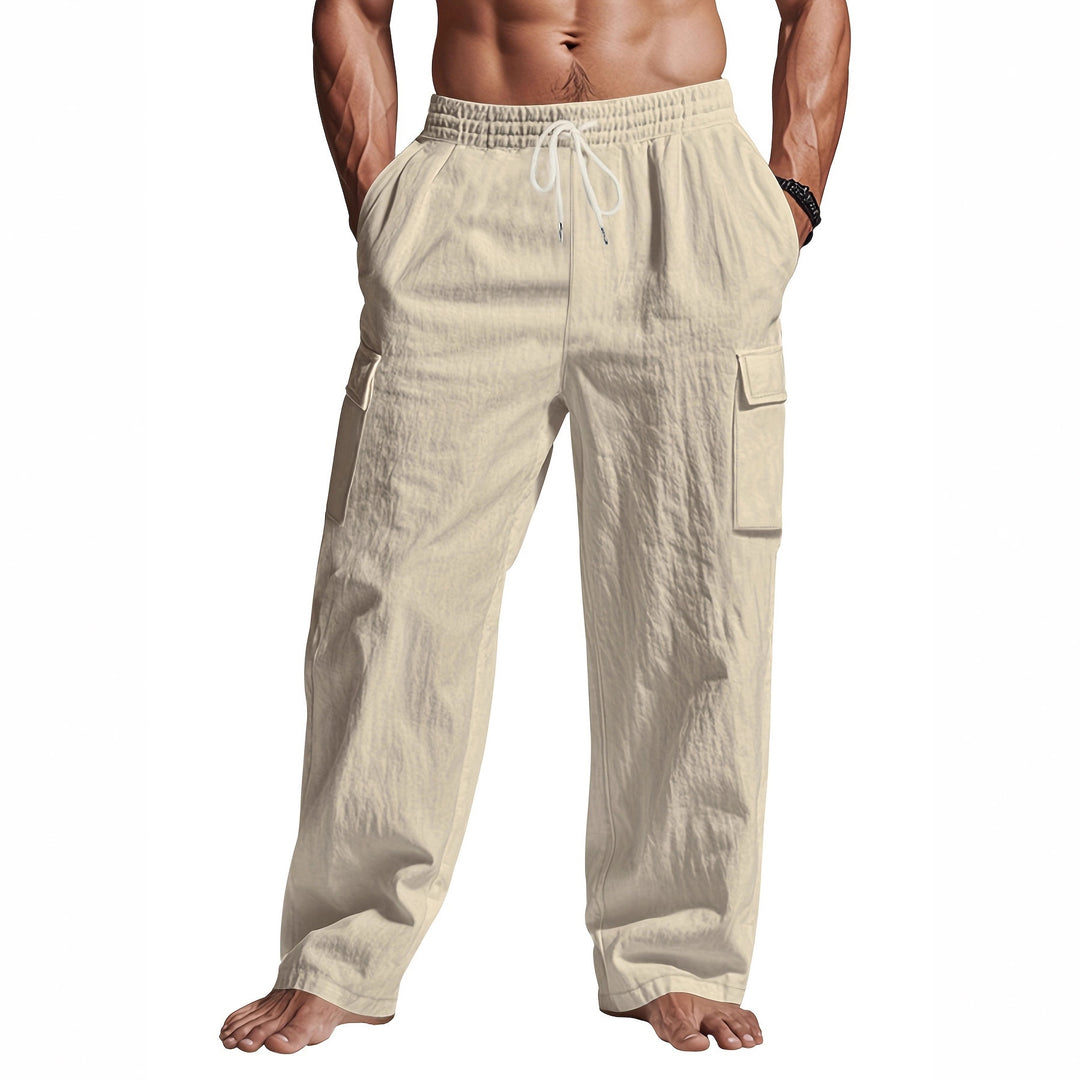 Herren Bequeme Cargo-Hosen Aliams