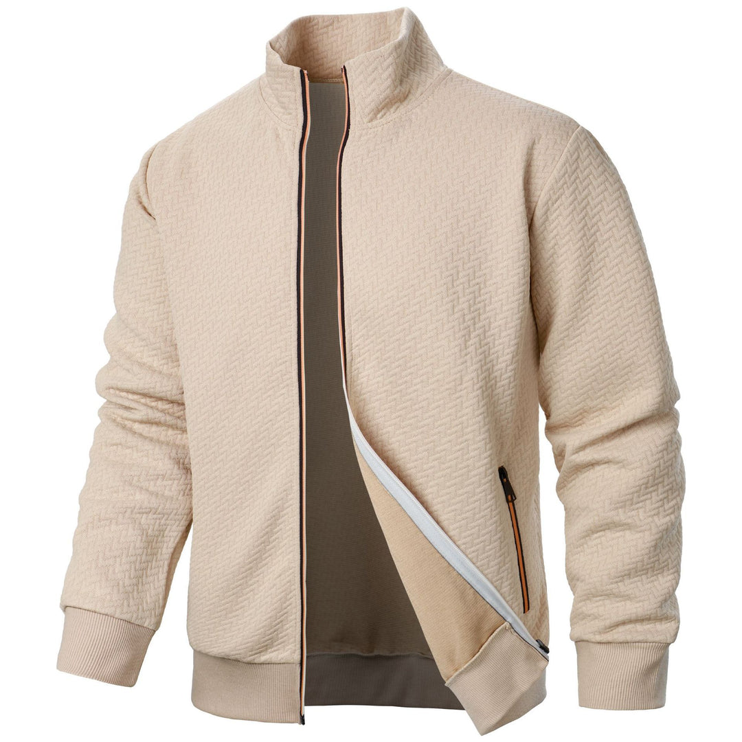 Herren Sportliche Steppjacke mit hohem Kragen und funktionalen Taschen Aliams