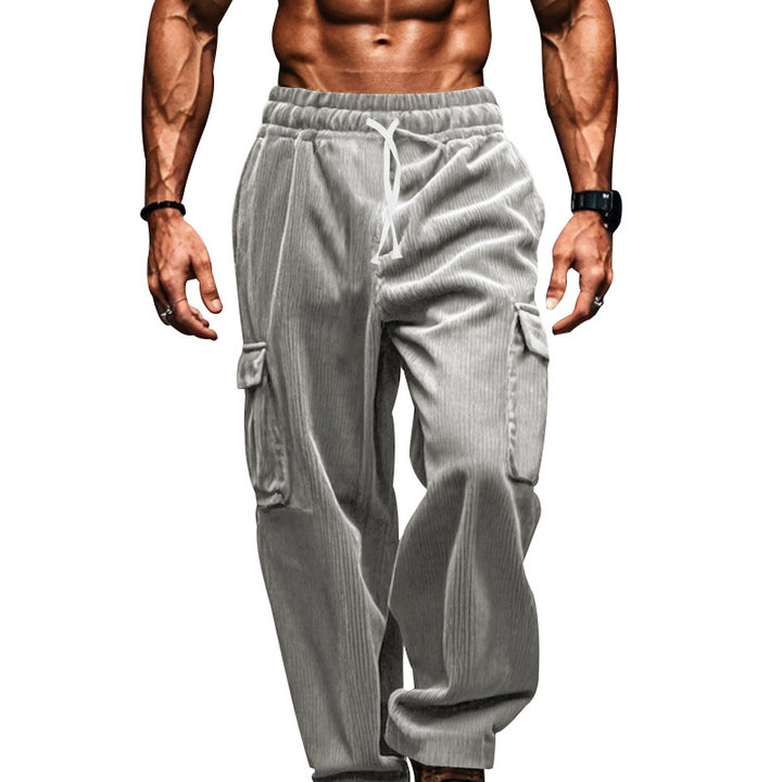 Herren Cargo-Hose mit praktischen Seitentaschen und entspanntem Schnitt Aliams