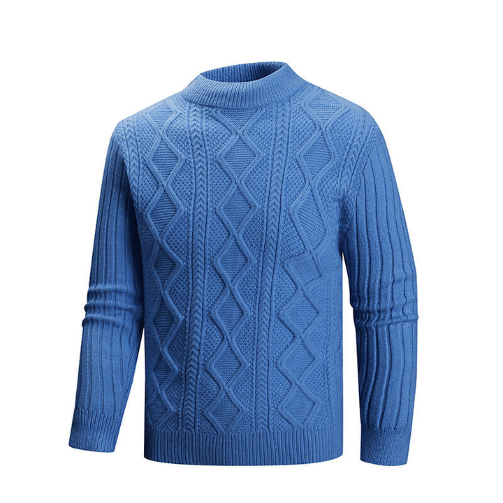 Herren Pullover aus strukturiertem Strickmaterial Aliams