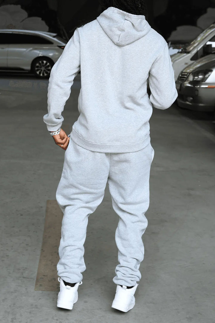 Herren Hoodie- und Jogginghose-Set mit stilvollem Grafikdruck Aliams