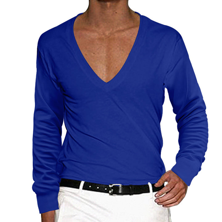 Herren V-Ausschnitt Pullover Aliams