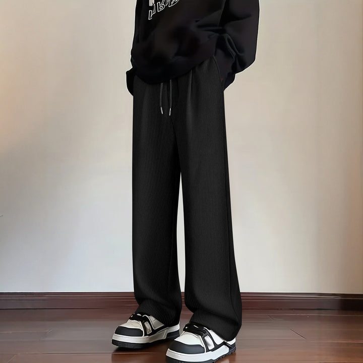 Herren elegante weiche Ripp-Hose Aliams