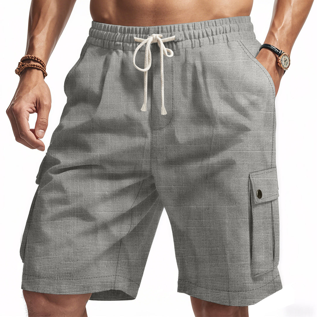 Herren Cargo-Shorts mit verstellbarem Kordelzug und praktischen Seitentaschen Aliams 1757709357