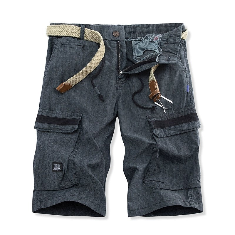 Herren Cargo-Shorts mit praktischem Gummizug und mehreren Taschen Aliams