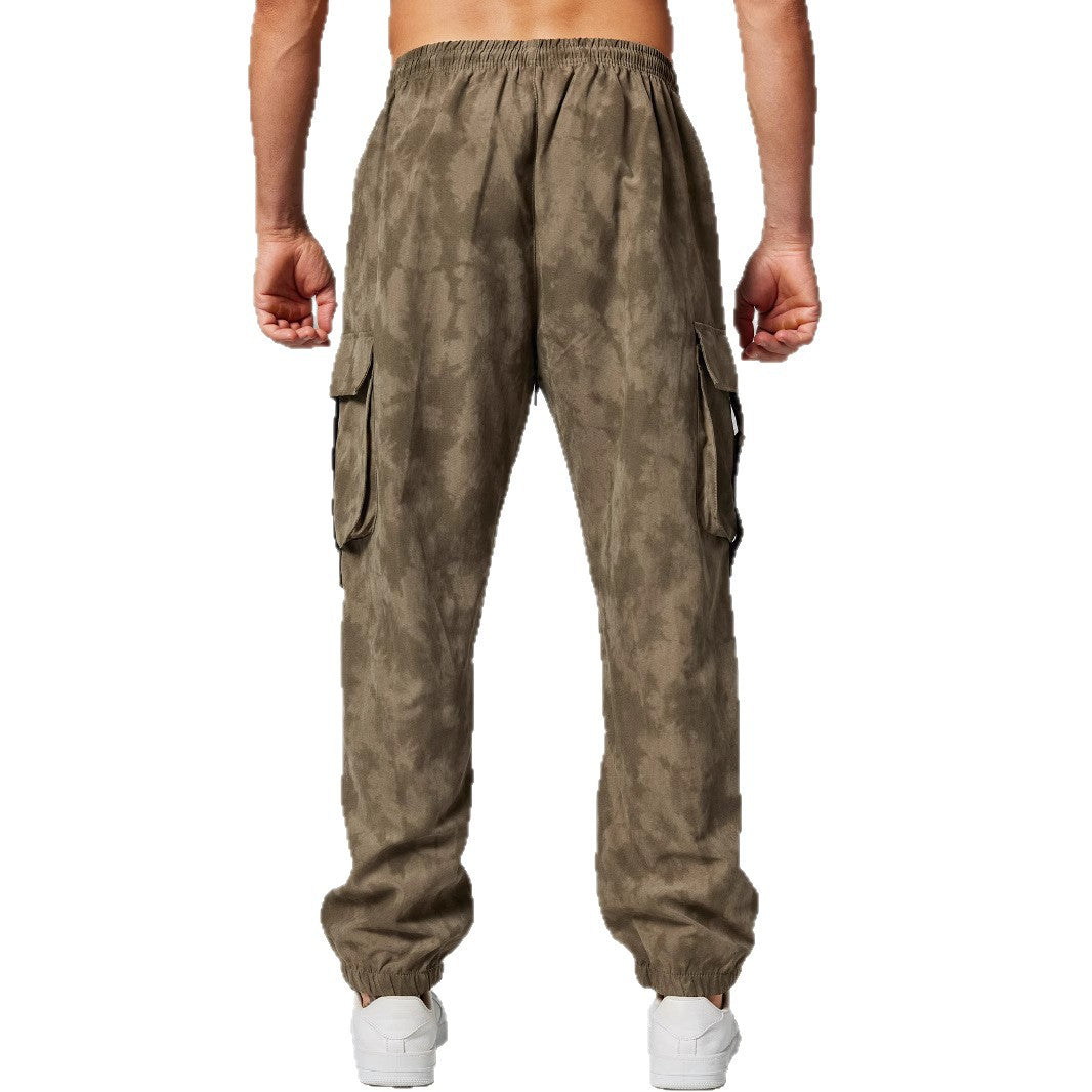 Herren Cargo-Hose mit seitlichen Abnähten und elastischem Bund Aliams