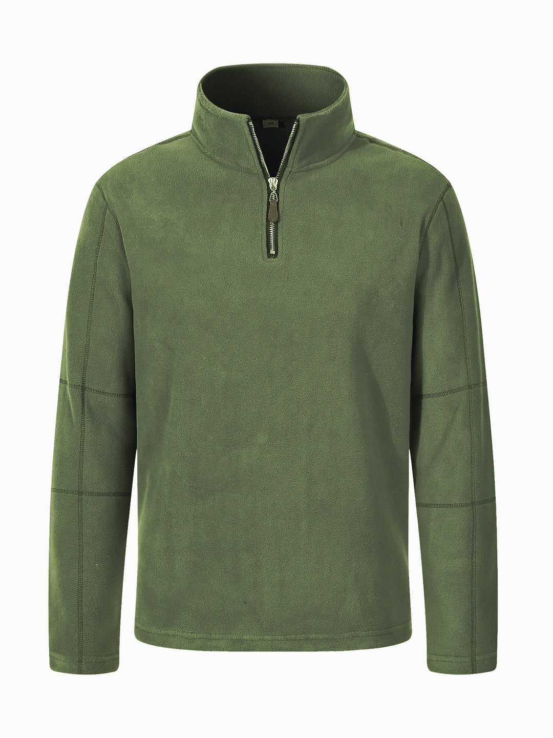 Herren Fleecejacke mit hohem Kragen und praktischem Reißverschluss Aliams