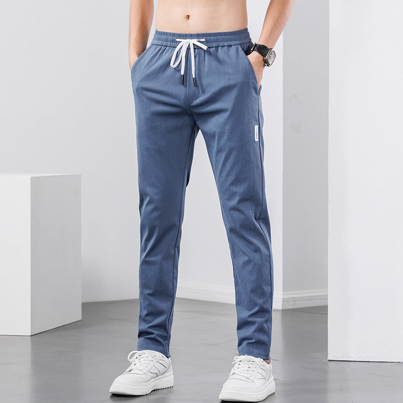 Herren Sportliche Freizeithose mit elastischem Bund Aliams