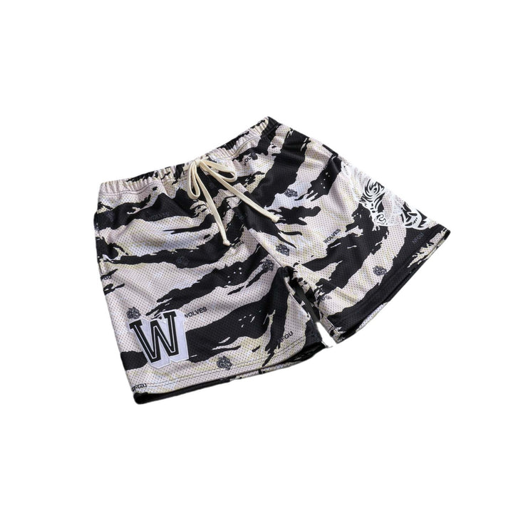 Herren Camouflage Druck Performance Schwimmshorts Aliams
