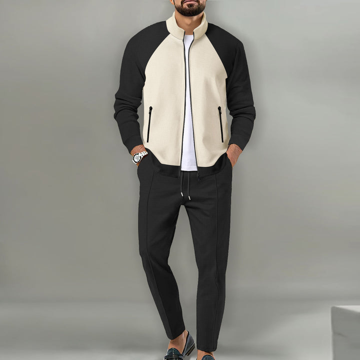 Herren Sportliche Jacke mit innovativem Strukturdesign und bequemen Passform Aliams