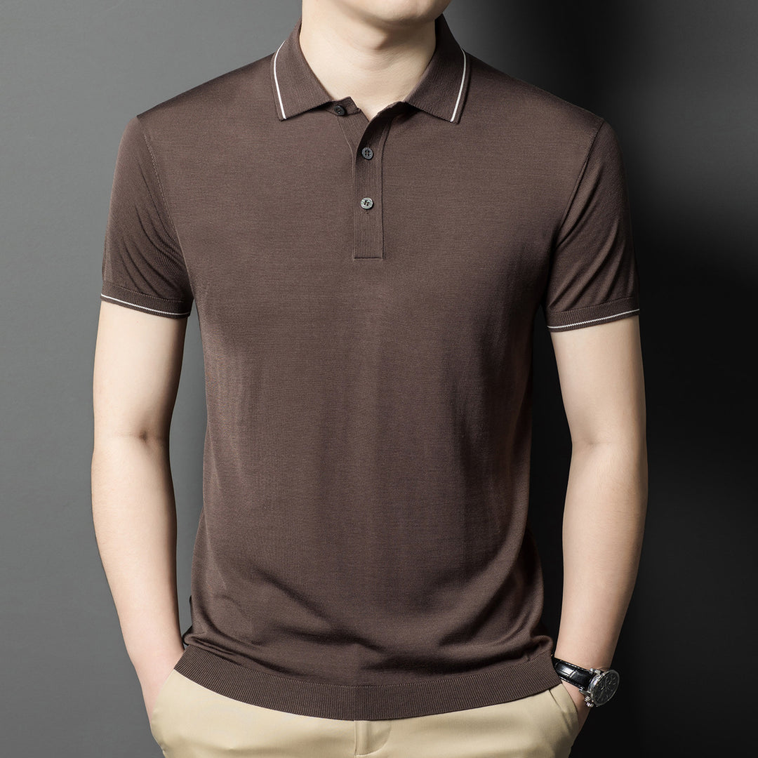 Herren sportliches Polohemd Aliams