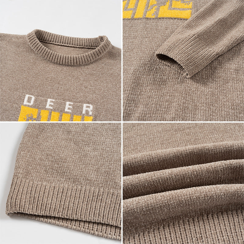 Herren Pullover mit einzigartigem Tiermotiv und hohem Tragekomfort Aliams