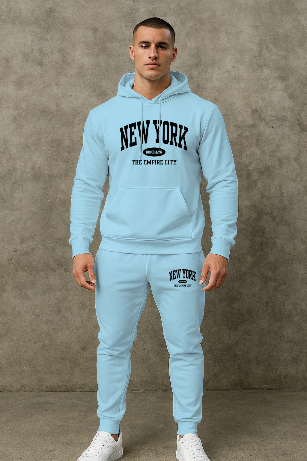 Herren Sportliches Jogginganzug Aliams