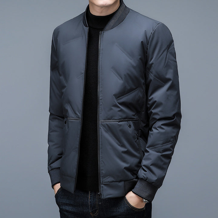 Herren Steppjacke mit elastischen Bündchen und praktischen Reißverschlusstaschen Aliams