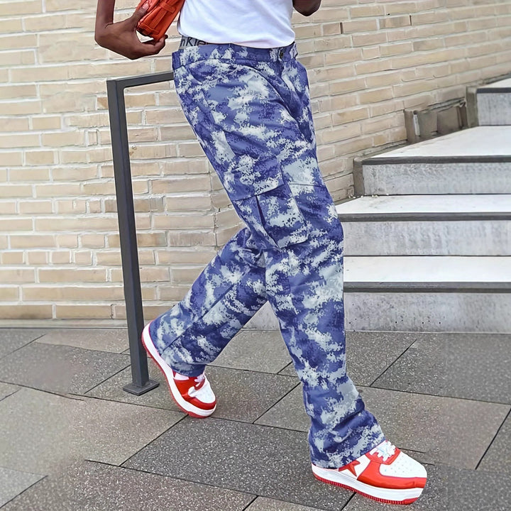 Herren Camouflage Cargo-Hose Aliams