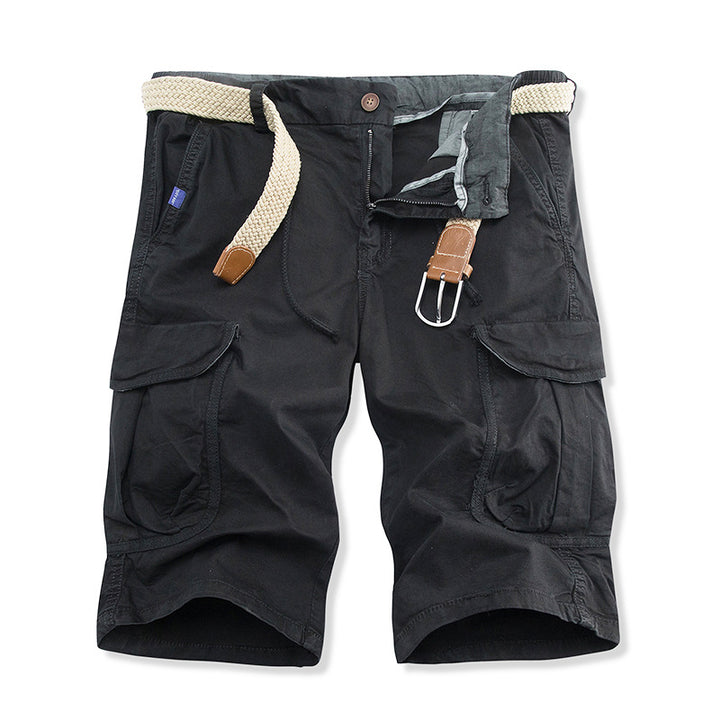 Herren Cargoshorts mit praktischen Taschen und verstellbarem Kordelzug Aliams