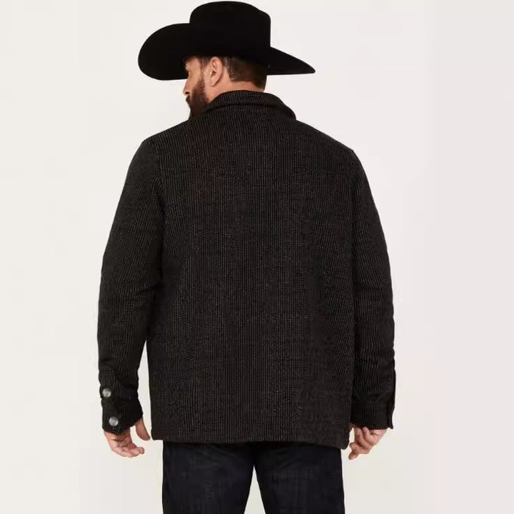 Herren komfortable und strapazierfähige Baumwolljacke mit praktischen Taschen Aliams