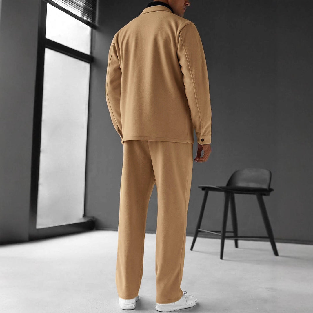 Herren Freizeitanzug mit weichem Stoff und lässiger Passform Aliams