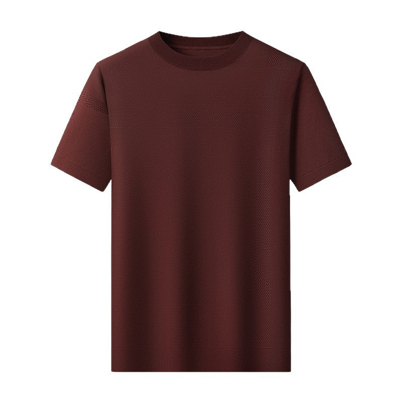 Herren sportliches T-Shirt mit atmungsaktiven Netzpaneelen Aliams