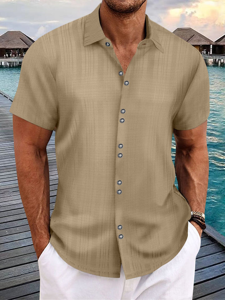 Herren Kurzarmhemd Aliams