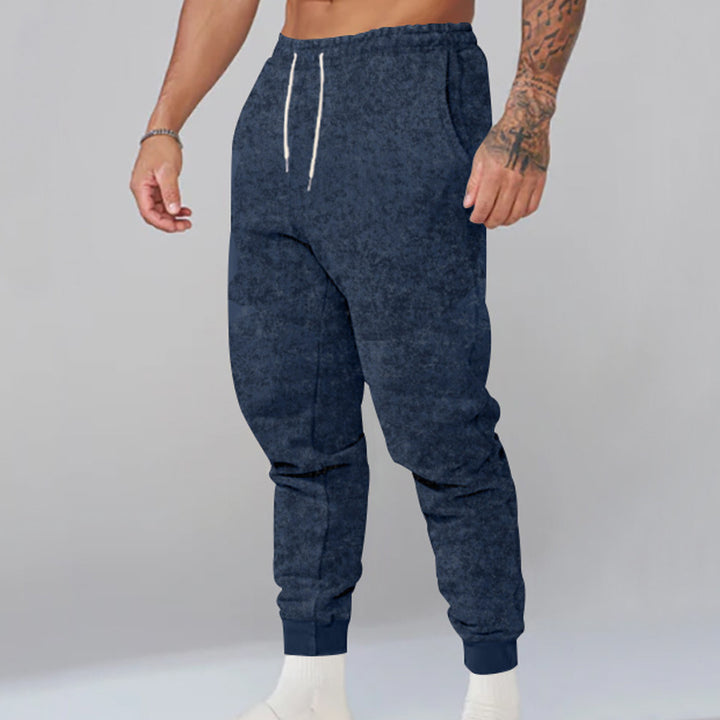 Herren Sportliche Jogginghose mit elastischem Bund und praktischen Taschen Aliams