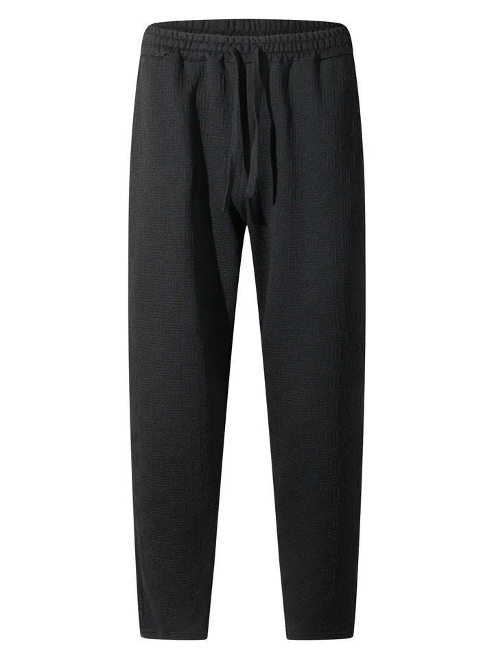 Herren Sportliche Freizeithose mit innovativem Strukturdesign und elastischem Bund Aliams