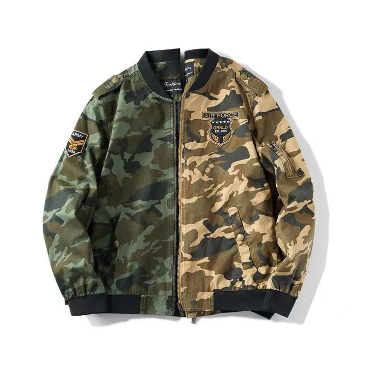 Herren Camouflage Bomberjacke Aliams