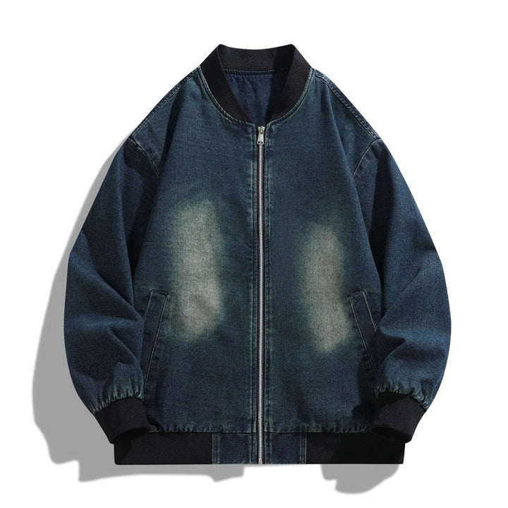 Herren entspannte Baumwolljacke im lässigen Stil Aliams