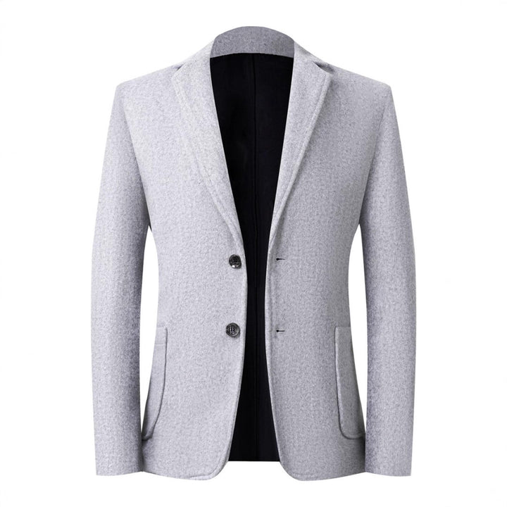Herren eleganter, strukturierter Anzugblazer Aliams