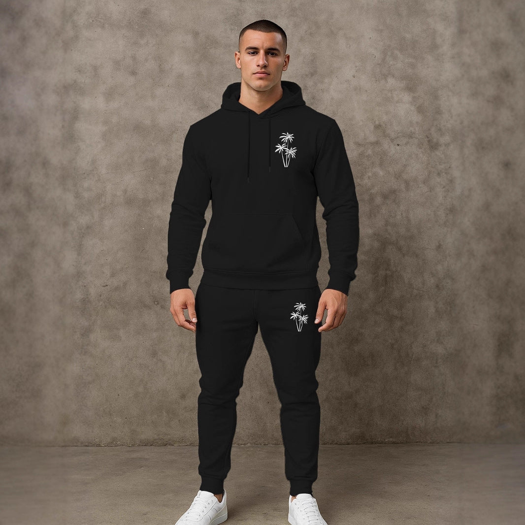 Herren Kapuzenpullover mit bequemen Jogginghosen Aliams