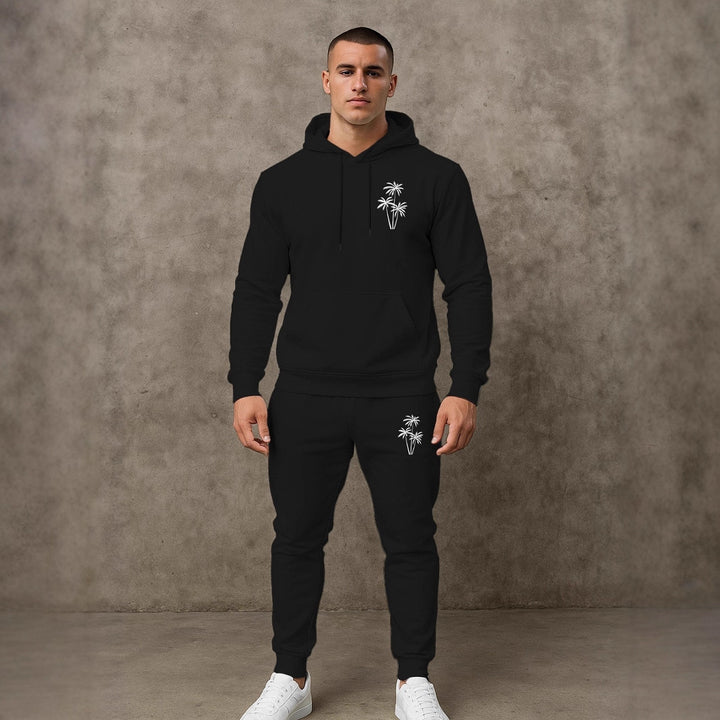 Herren Kapuzenpullover mit bequemen Jogginghosen Aliams