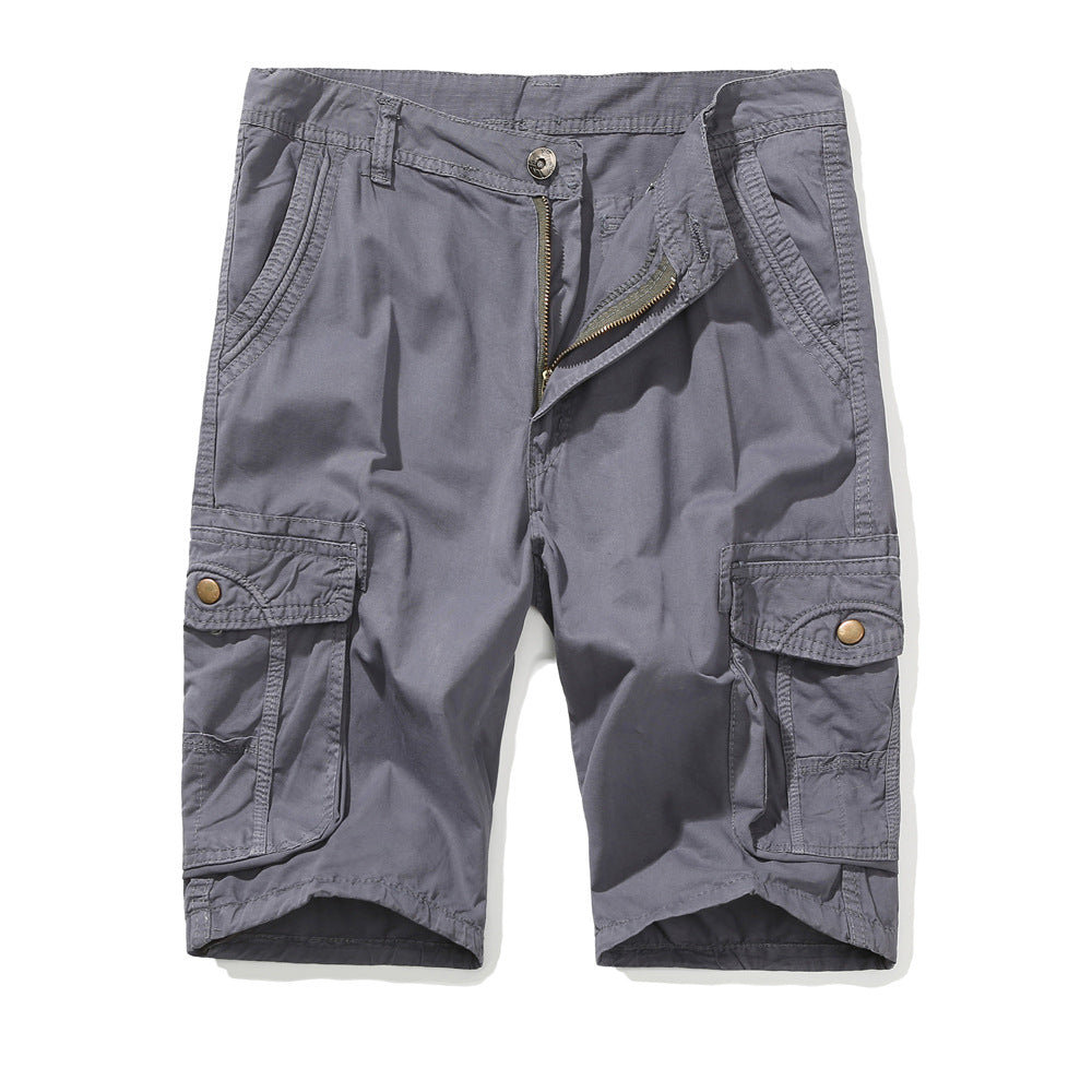 Herren funktionale Cargo-Shorts mit praktischen Seitentaschen Aliams