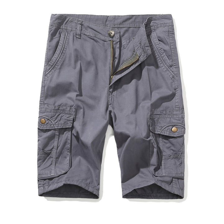 Herren funktionale Cargo-Shorts mit praktischen Seitentaschen Aliams