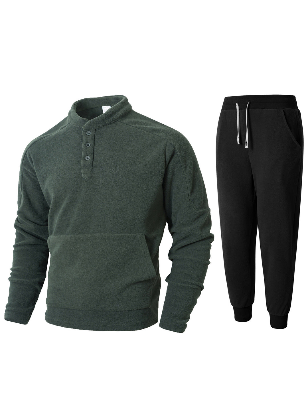 Herren Fleece Freizeitanzug Aliams