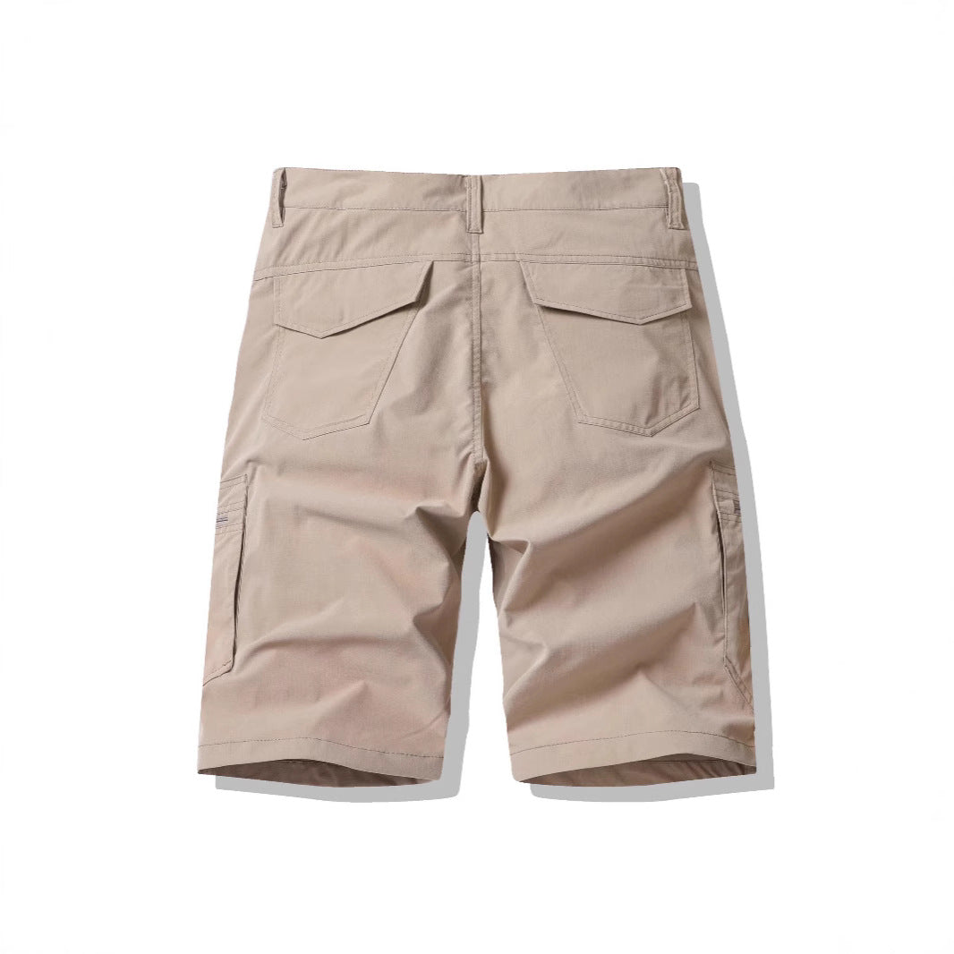 Herren Funktions-Cargoshorts mit praktischen Reißverschlusstaschen Aliams