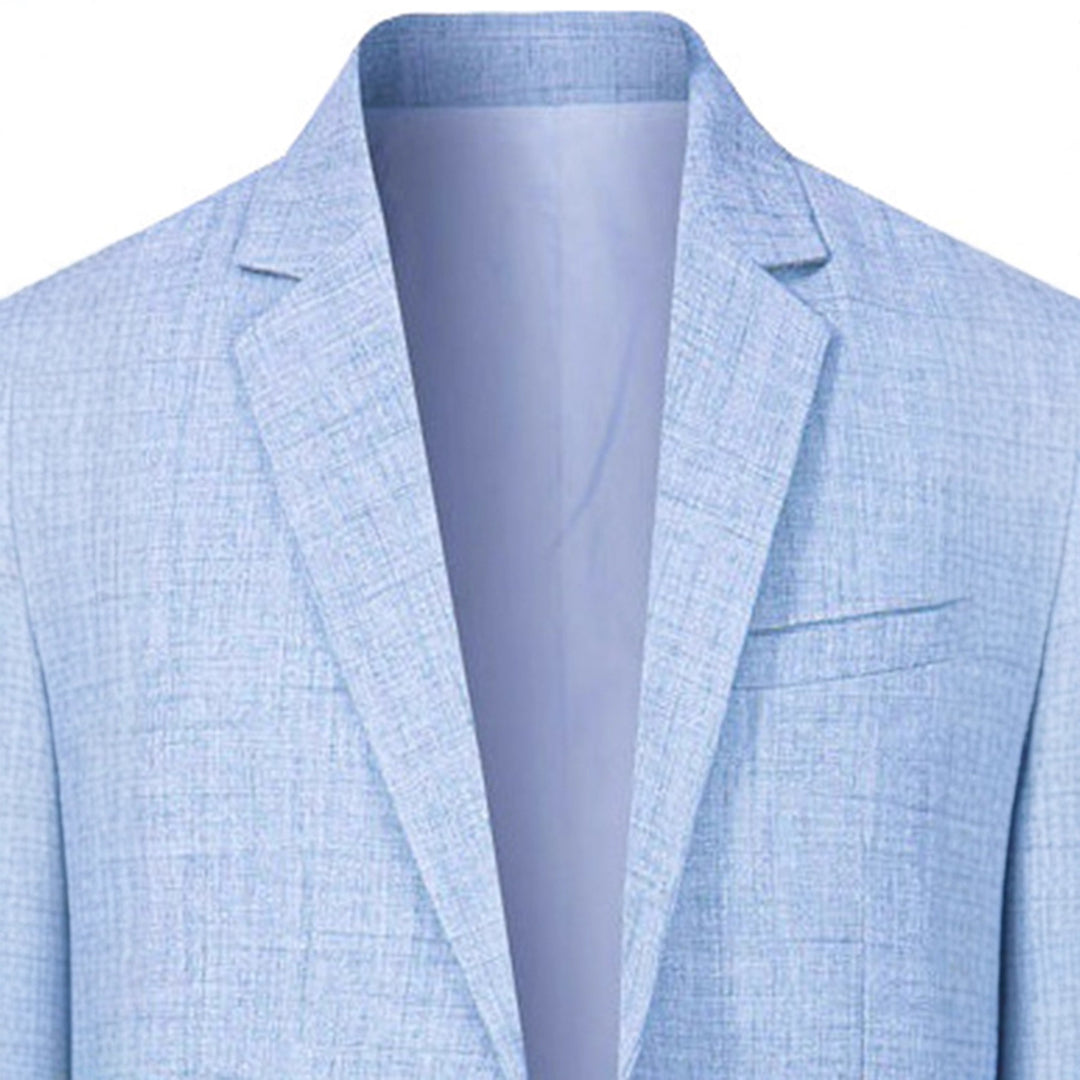 Herren eleganter Freizeitblazer mit strukturierter Oberfläche Aliams