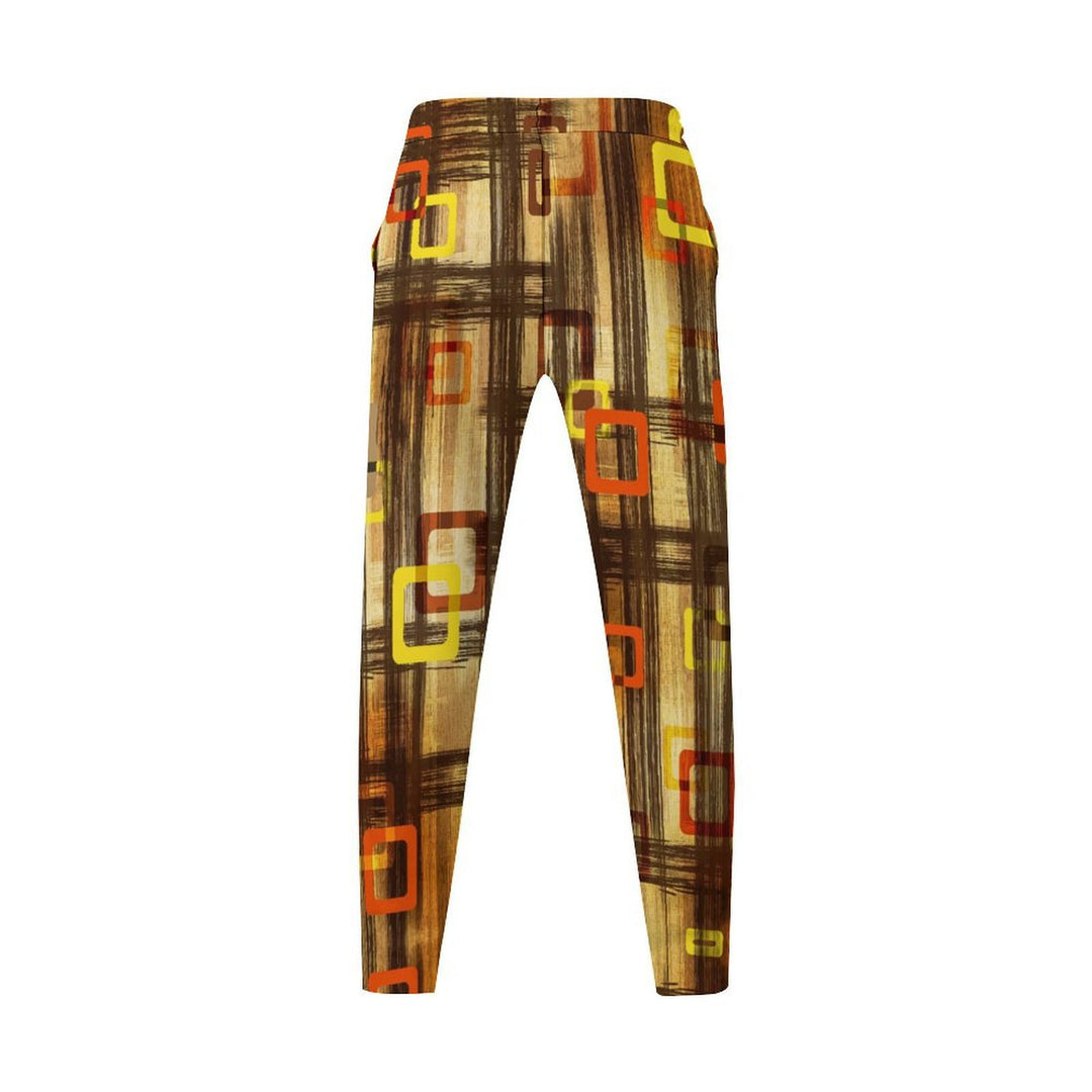 Herren elegante Freizeithose mit seitlichen Eingrifftaschen und geradem Schnitt Aliams