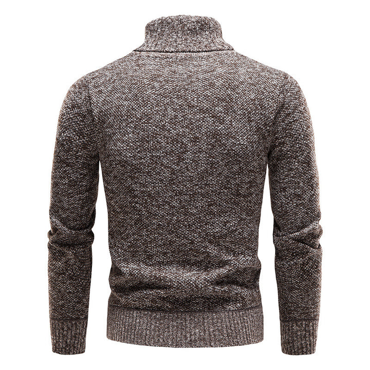 Herren Rollkragenpullover aus weicher Strickware Aliams