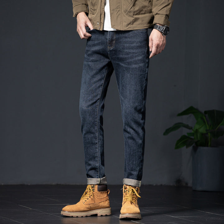 Herren Slim Fit Jeanshose mit hohem Tragekomfort und modischem Look Aliams